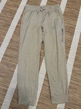 Light Beige Drawstring Joggers